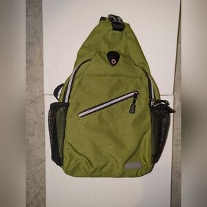 Green Sling Bag
